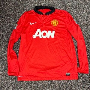 Manchester United 2013/2014 #10 Wayne Rooney Home Jersey
